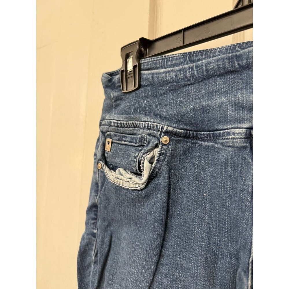 Kim Gravel Cropped Denim Jeans – Size 10P - Picture 4 of 9